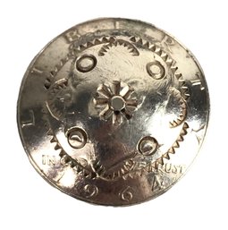 1964 Silver Half Dollar Coin Belt Buckle - #JC-B