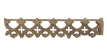 Gothic Carved Wood Architectural Element - #S13-4