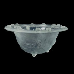 Art Deco Mermaid Barolac Glass Bowl By Josef Inwald For Verlys - #S6-3