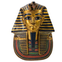 1977 Replicas De Baron Mask Of Tutankhamun Ceramic Statue - #S8-2