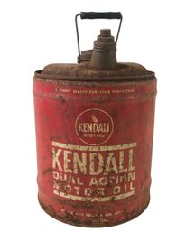 Kendall Dual Action Motor Oil Can, Division Of Witco Chemical Corp., Bradford, PA - #S17-1