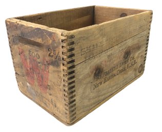 Winchester Ammunition Wood Crate By Repeating Arms Co., New Haven, CT - #S19-3