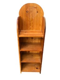 Knotted Pine 4-Tier Bookcase - #FF