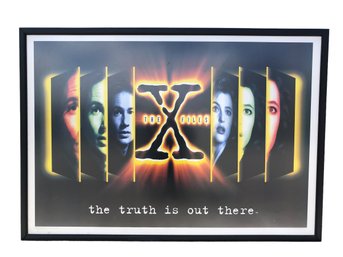 1995 The X-Files The Truth Is Out There Framed Poster - #SW-1