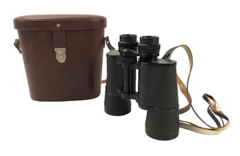 Carl Zeiss Jena Binoctem 7x50 Binoculars With Case (Made In Germany) - #S15-4