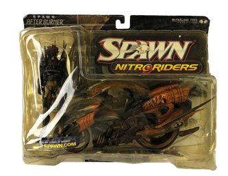 1999 Spawn Nitro Riders After Burner Action Figure By McFarlane Toys - #S2-2