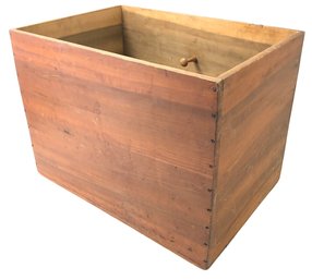 Wood Storage Cubby / Toy Box - #BR