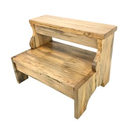 Wooden Step Stool - #S10-4