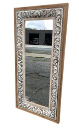 Pressed Metal & Wood Full Length Wall Mirror - #SW-10