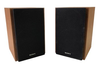 Sony 2-Way Bookshelf Speakers (Model SS-CEX1) - #S14-2