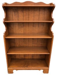 Ethan Allen Solid Maple & Birch Heirloom Nutmeg Bookcase - #FF