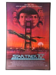 1986 Original Star Trek IV The Voyage Home Movie Poster - #SW-1