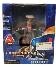 1997 Lost In Space Battle Ravaged Robot Action Figure By Trendmasters  - #S1-2