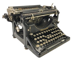 Antique Underwood Standard No. 3 Typewriter - #S10-2