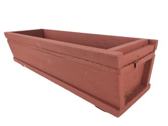 Painted Wood Flower Box - #S17-3