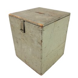 1920s-1930s Wood Ballot Box - #S15-2