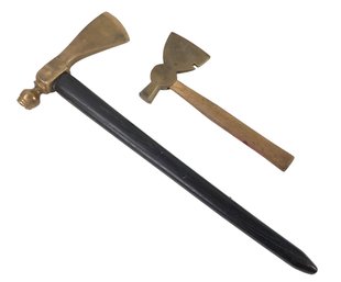 Brass Pipe Tomahawk & Hatchet - #S3-4