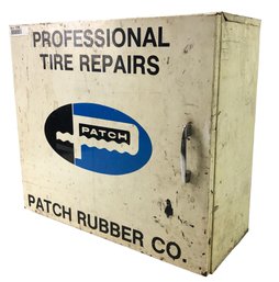 Vintage Patch Rubber Co. Tire Repair Metal Wall Cabinet - #S2-4