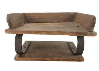 Antique Wooden Wagon Seat - #S9-2