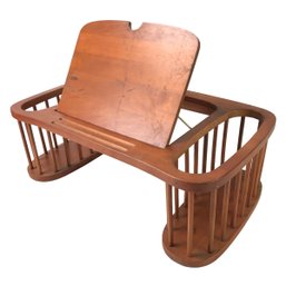 Vintage Wooden Breakfast Tray / Tilt-Top Desk - #S13-4