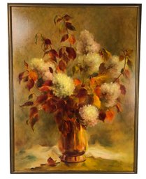 'Autumn Splendor' Still Life Oil On Canvas Painting, Signed Susan Asbury (American, 20th C.) - #BR-7