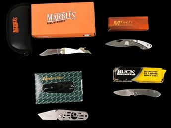 Collection Of Pocket Knives (NEW) - #JC-R