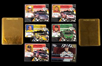 2002 Nascar License To Drive & Press Pass Trackside Cards - #FS-5