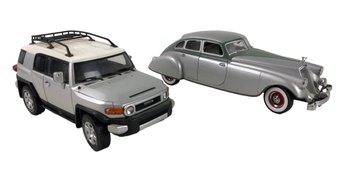 Model Cars: Toyota FJ Cruiser & 1933 Pierce Arrow-Silver Arrow - #S9-4