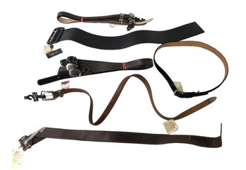 Collection Of Leather Belts: Anne Klein, Burberry & More - #S18-1