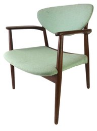 Mid-Century Modern Teak Arm Chair - #BR