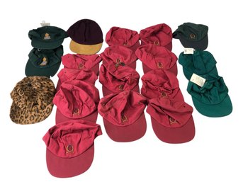 Collection Of Hats: Polo Ralph Lauren, Tommy Hilfiger, Ann Vuille & More - #S4-2