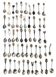 Collection Of Travel Souvenir Spoons - #S7-4