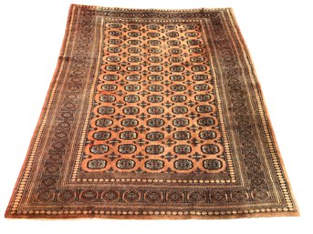 Persian Bokhara Wool 8X10 Area Rug - #BR