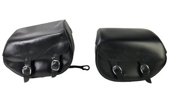 Harley-Davidson FX Softail Leather Saddle Bags (Set Of 2) - #S2-1
