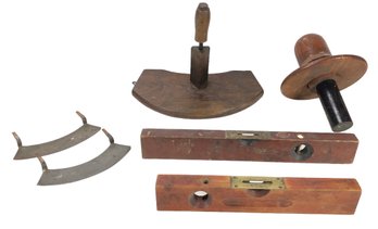 Collection Of Vintage Wood Tools - #S2-4