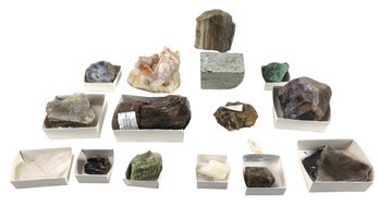 Collection Of Rocks & Minerals - #S1-1