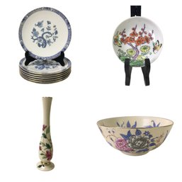Royal Tuscan Mandarin 8-Inch Bone China Plates, Decorative Chinese Bowl, Lenox & More - #S2-2