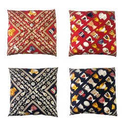Mantero VIII Collection Throw Pillows (Set Of 4) - #S7-5