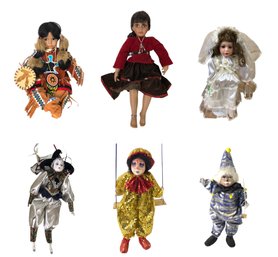 Collection Of Porcelain Dolls - #S19-4