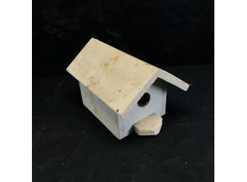 Painted Wood Birdhouse - #R3-F