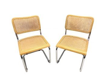 Mid Century Modern Cesca Side Chairs - #RR1