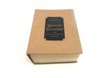 Complete & Unabridged The Little & Ives Webster Dictionary, First Printing 1963 - #S10-3