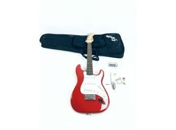 Squier Mini Stratocaster By Fender With Soft Case - #S3-4