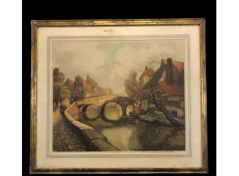 Signed & Numbered Alfred Van Neste Lithograph, 5/350 - #AR2