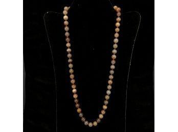 Carnelian Beaded Necklace