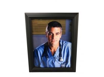 Autographed George Clooney Photograph, Framed - #BW-A2