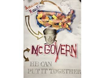 1972 George McGovern Political Poster, By Colorcraft Offset Inc. - #S2-5