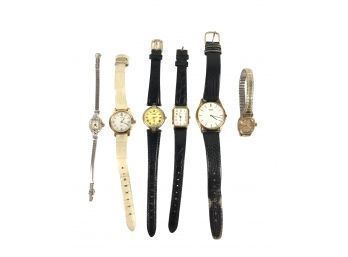 Vintage Wrist Watches: Bulova 10KT Rolled Gold Plate, Seiko, Timex & More - #JC