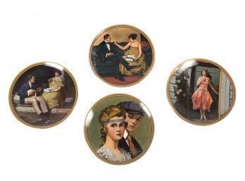 Rockwell's Rediscovered Women Collectors Plates, Set Of 4 - #S2-3