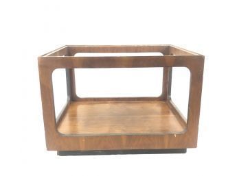 Mid-Century Modern Walnut End Table Base By Lane - #S16-F